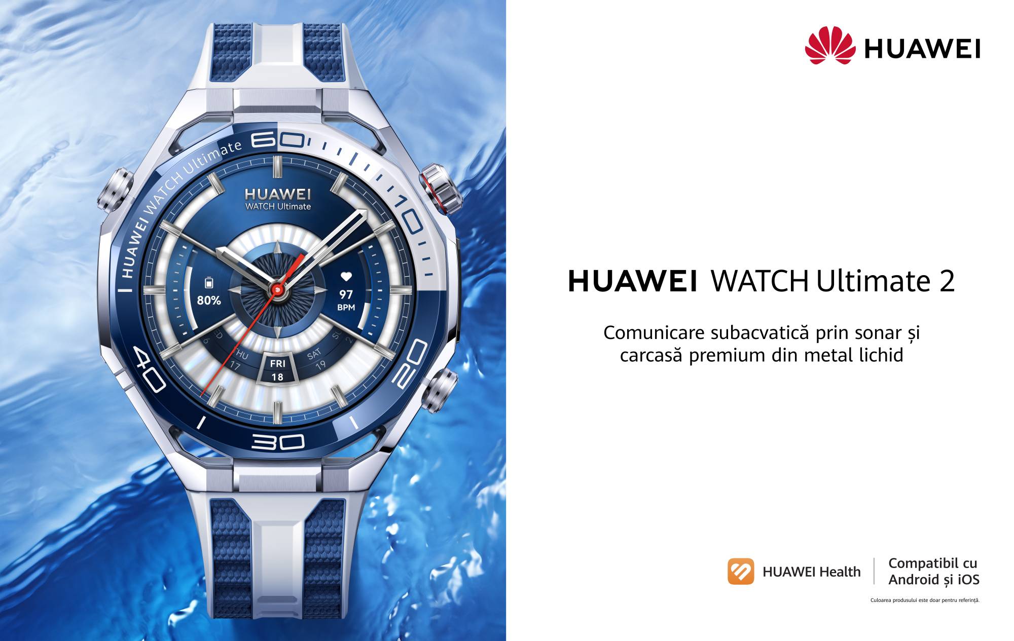Cele mai noi inovații HUAWEI au ajuns în România. WATCH Ultimate 2, MatePad 12 X și FreeBuds 7i – durabilitate, productivitate și experiență audio premium