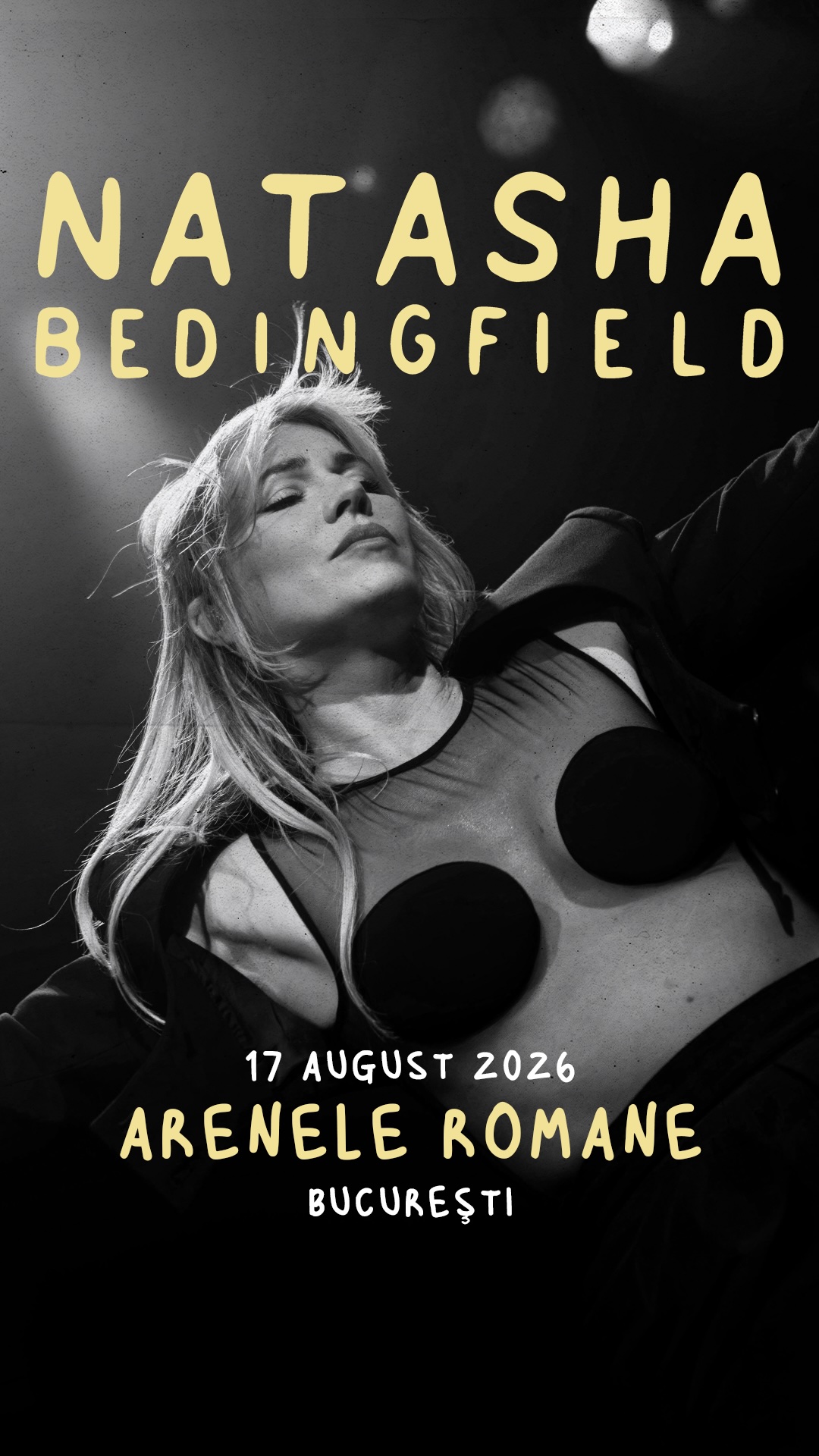 Natasha Bedingfield vine pentru prima dată în România: concert la Arenele Romane pe 17 august 2026